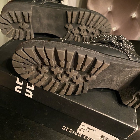 Design Lab Studded combat boots - Picture 4 of 5